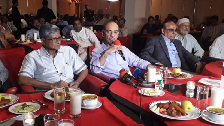 Kamal Hossain attends Khan's Iftar
